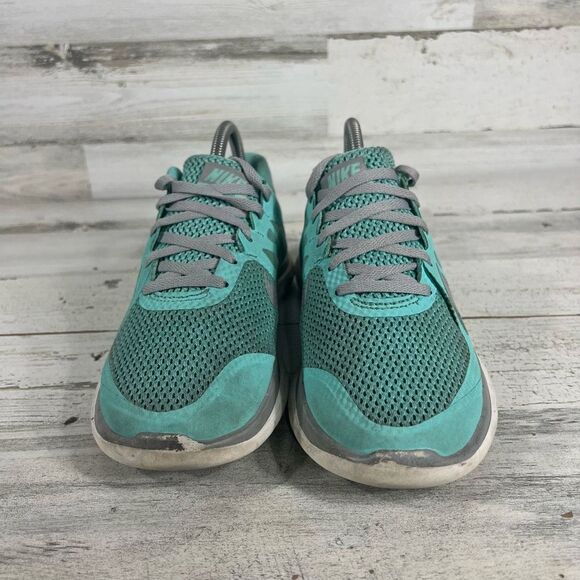 Nike Womens Free 4.0 Athletic Running Sneaker Shoes Blue Sea Size‎ 8 - Picture 4 of 8